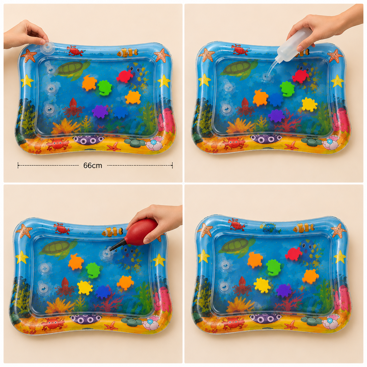 Aquaplay | Baby-Wassermatte Für Die Bauchlage