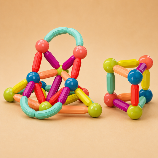 Bauzauber - Magnetisches Konstruktionsspielzeug Für Kinder